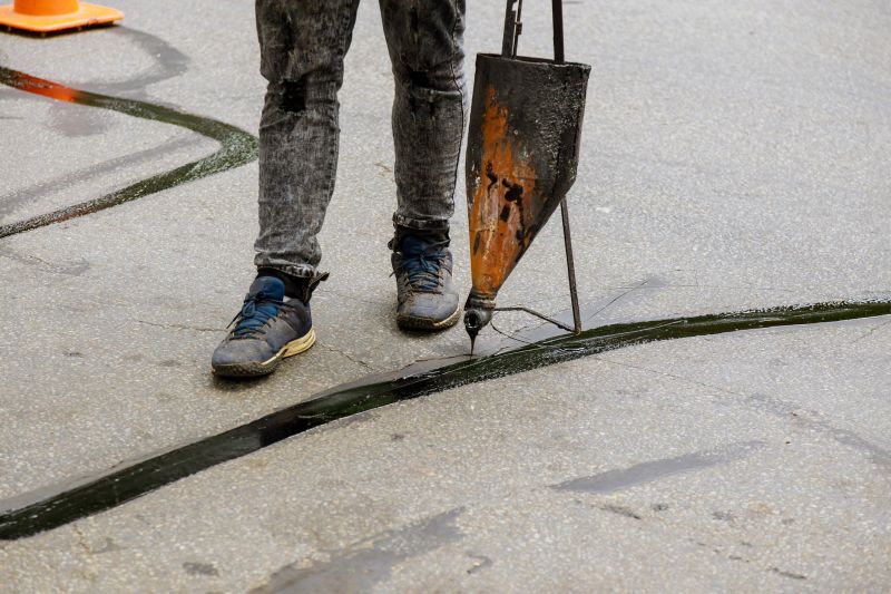 Sealant Application Close-up