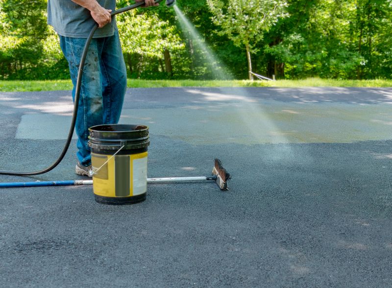 Driveway Slurry Sealing